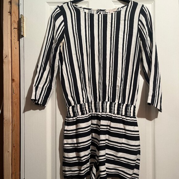 Ella Moss Annika Playsuit Romper Striped | Size XS - Picture 2 of 5